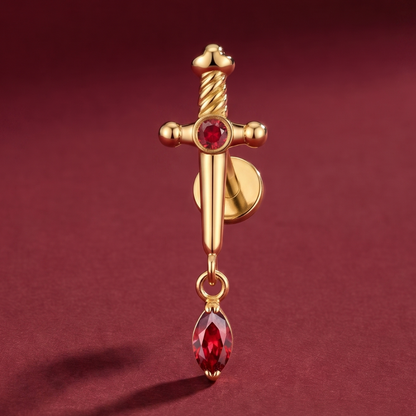 Gladiatrice - Piercing Labret