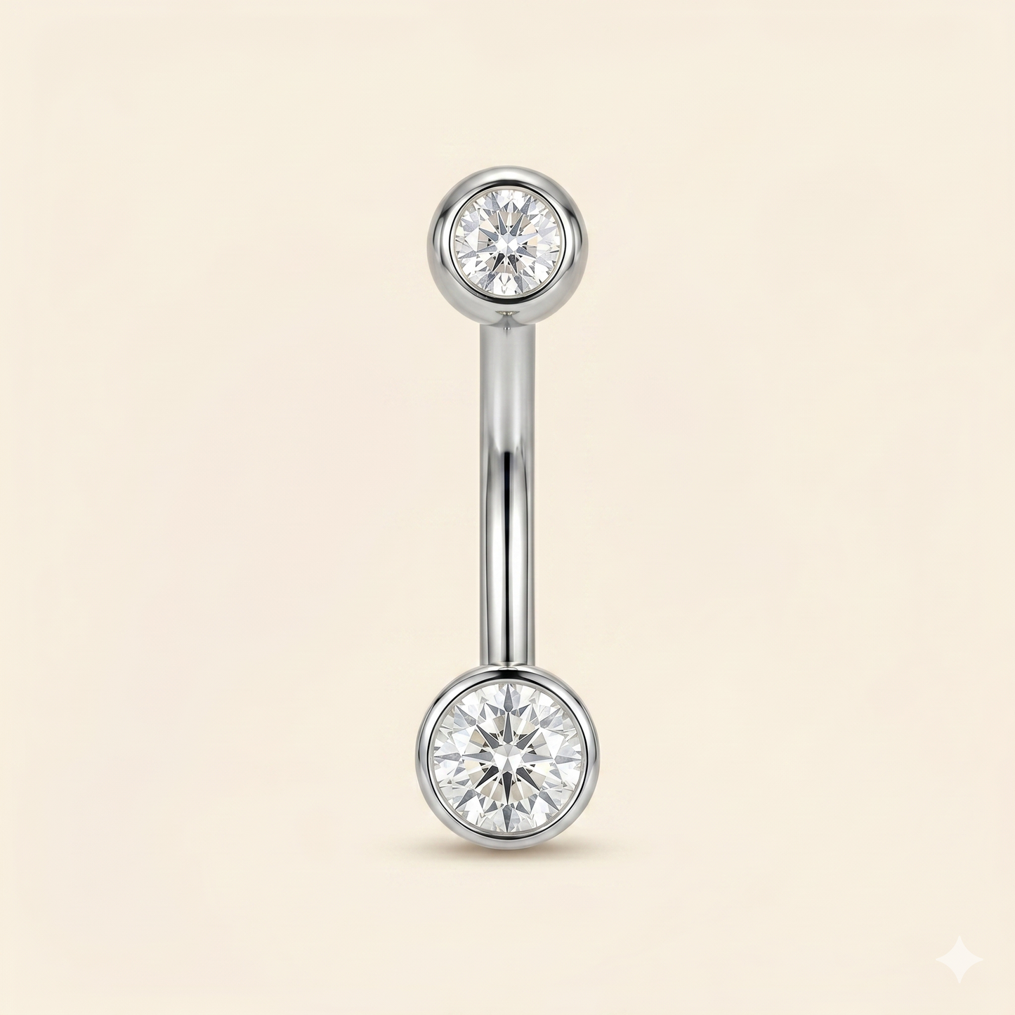 Piercing Christina i czapka VCH z tytanu w klasie implantów ASTM F136