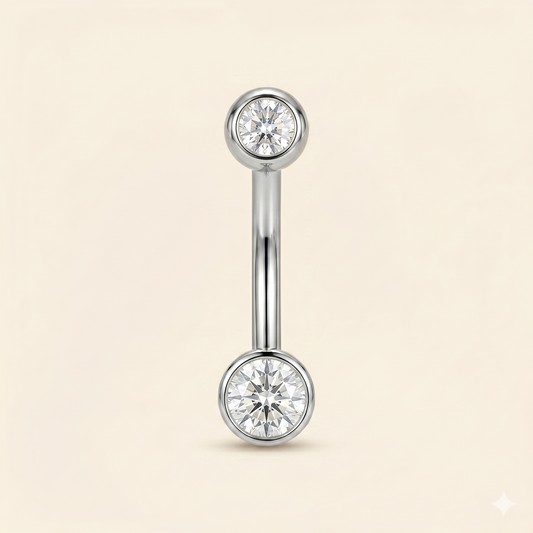 Piercing Christina & Capuchon VCH en Titane Implant Grade ASTM F136