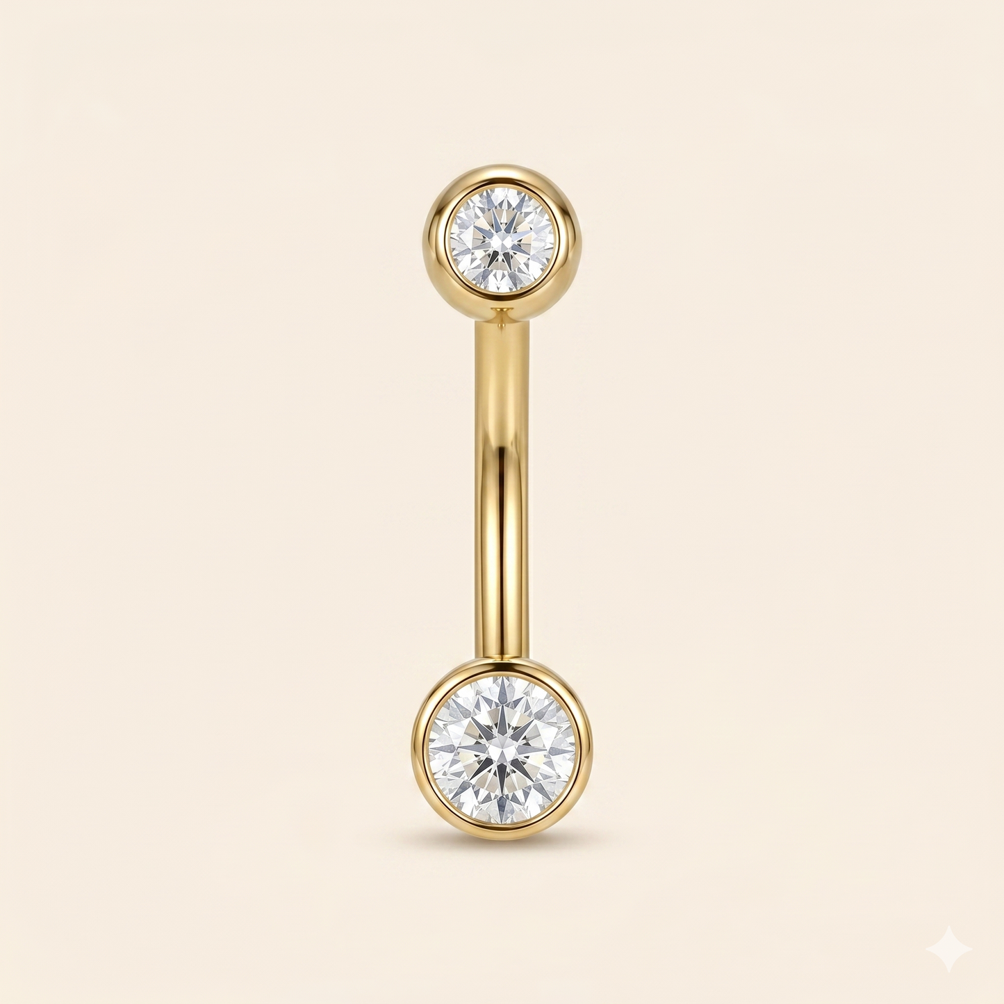 Piercing Christina i czapka VCH z tytanu w klasie implantów ASTM F136