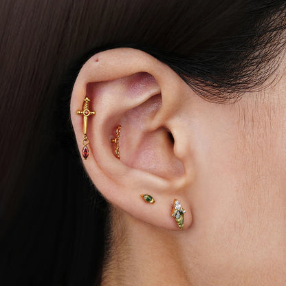 Gladiatrice - Piercing Labret