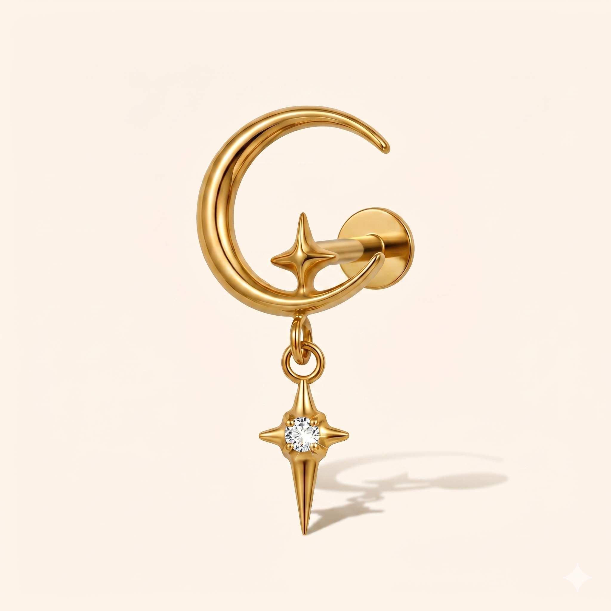 Séléné - Piercing Labret