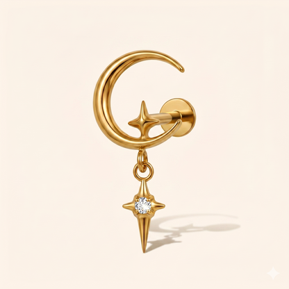 Séléné - Piercing Labret