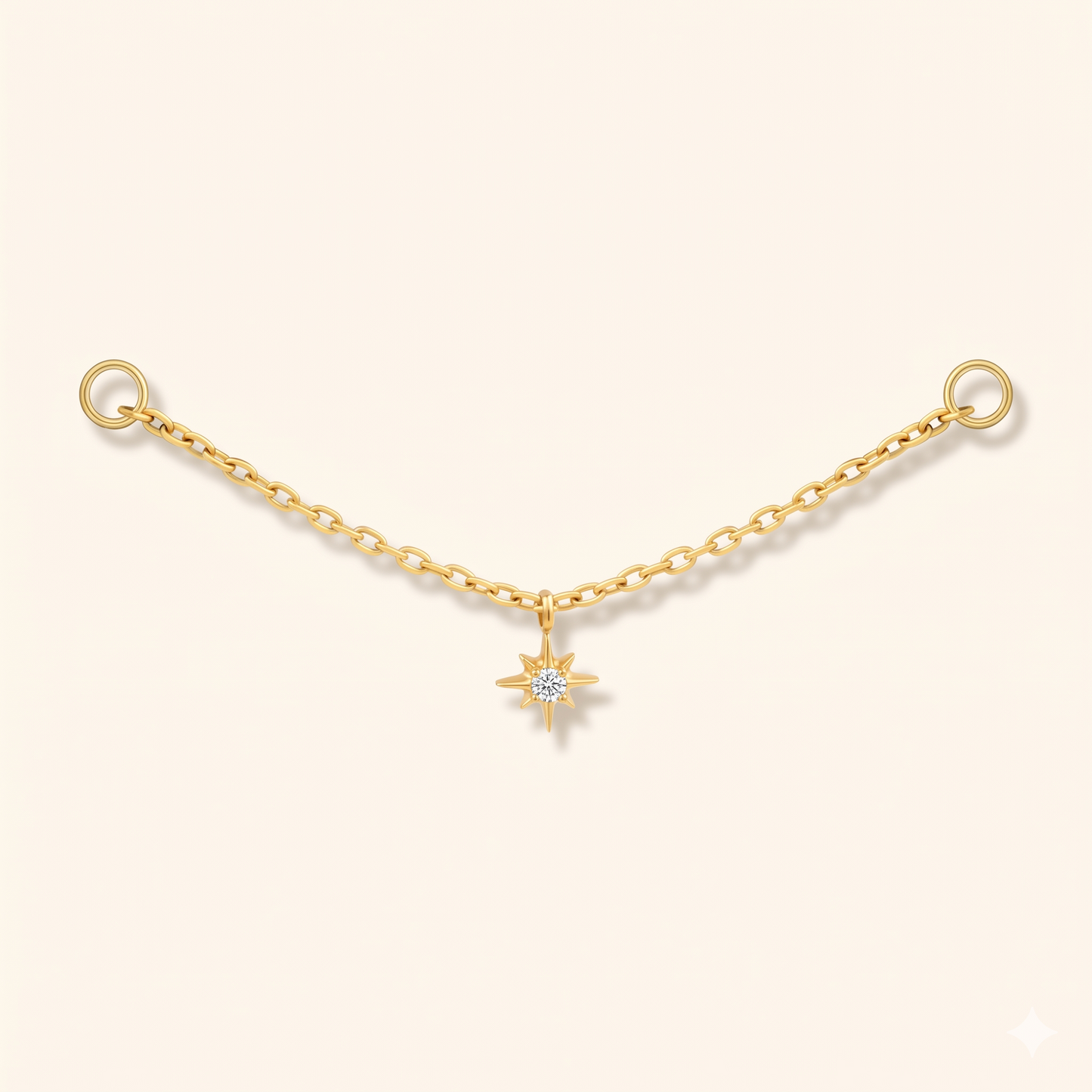 Chaîne Industrielle Double Étoile en Titane ASTM F136