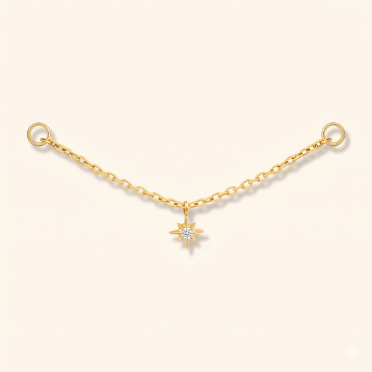 Chaîne Industrielle Double Étoile en Titane ASTM F136