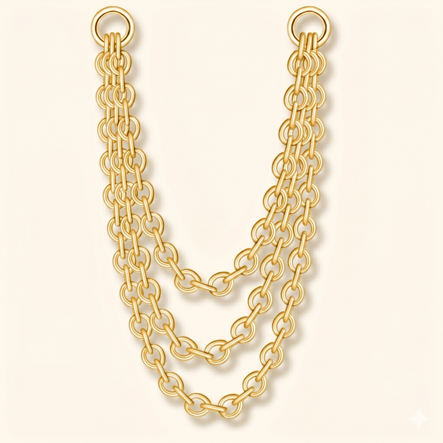 Chaîne Triple Connecteur en Titane – Nez Labret Industriel