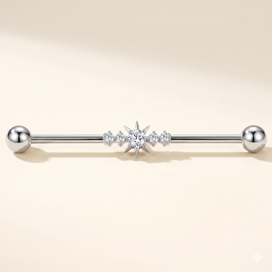 Lekki tytanowy drążek motylkowy przemysłowy – 14G 38mm