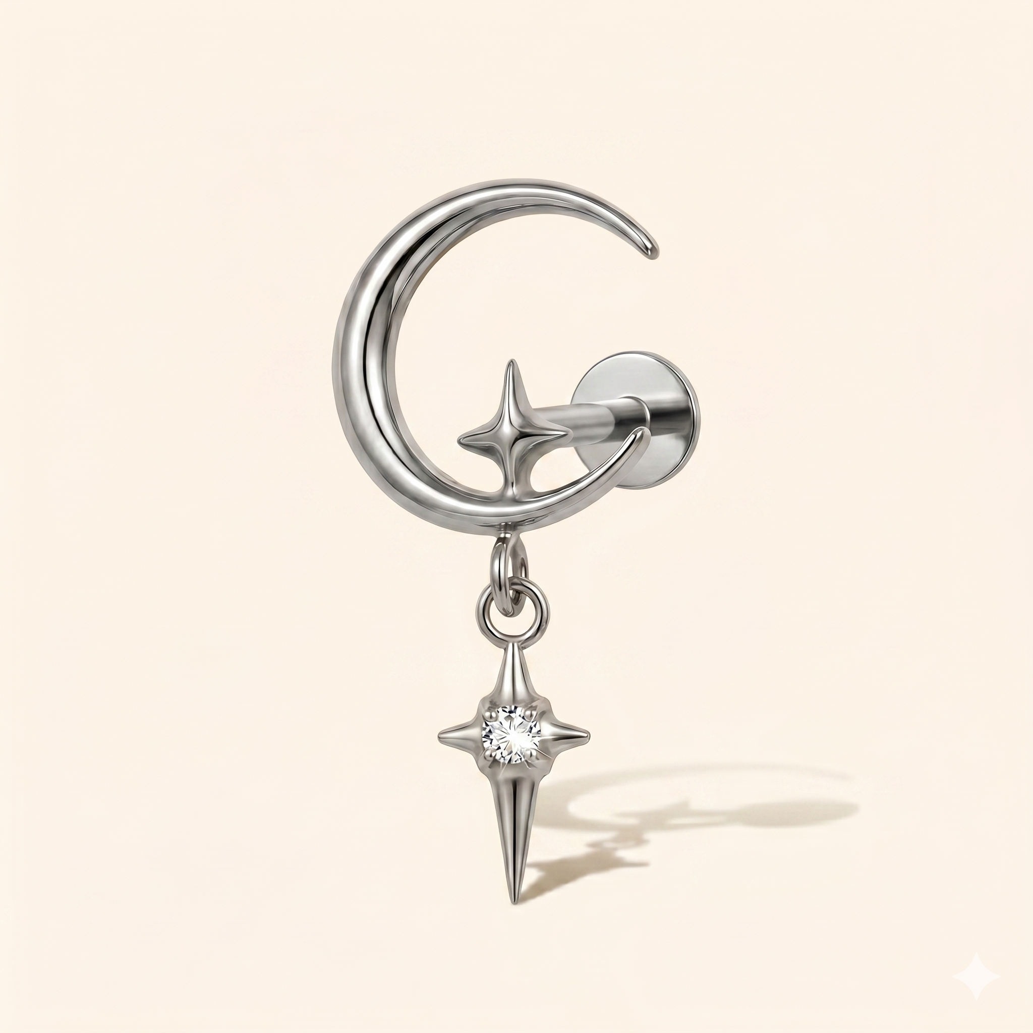 Séléné - Piercing Labret