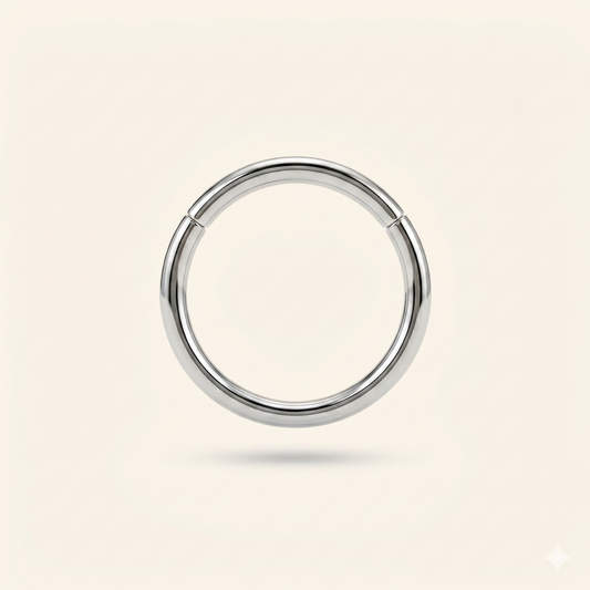 Anneau Segment Clicker Nez en Titane ASTM F136 – Septum Hélix 16G/18G/20G