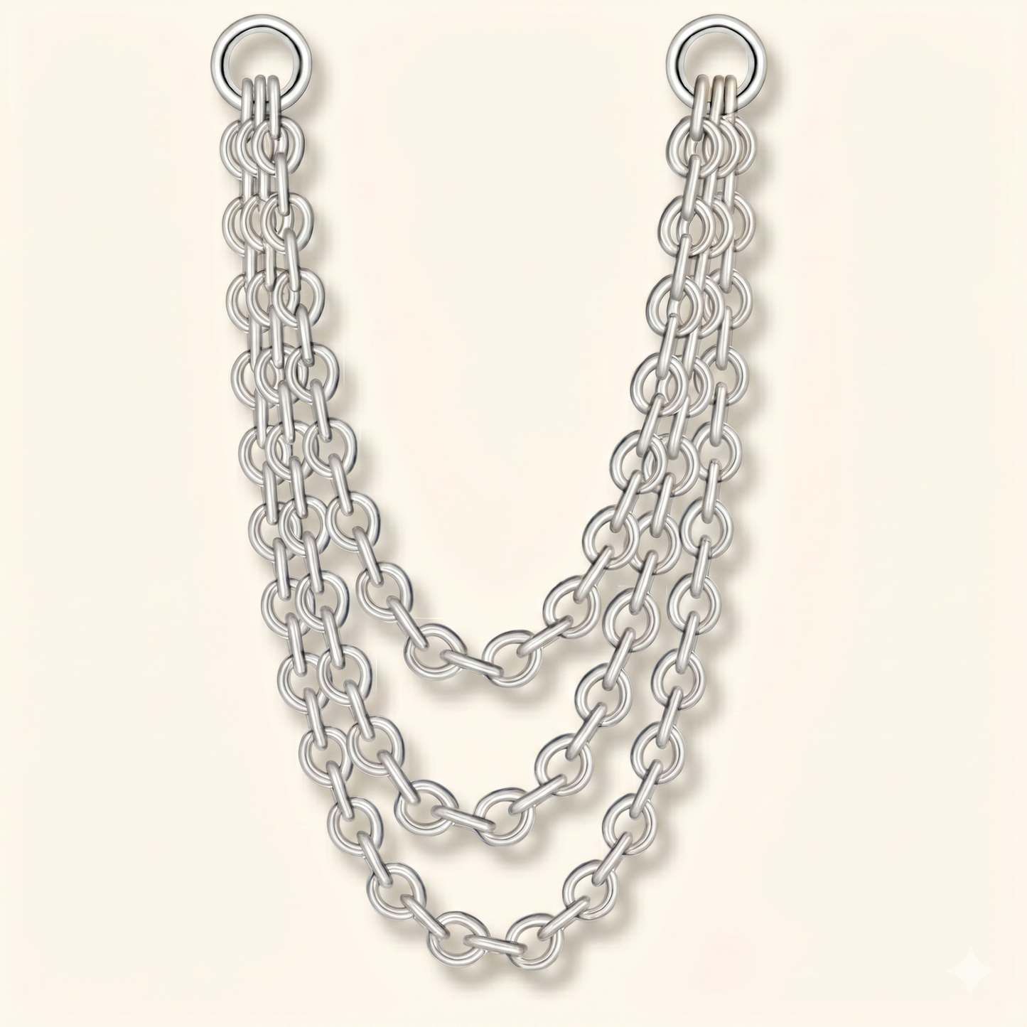 Chaîne Triple Connecteur en Titane – Nez Labret Industriel